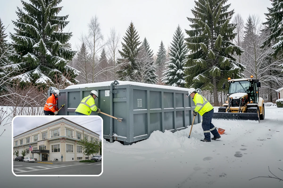 Snow Melter Service in Anacortes, Skagit County, WA - On-site conversion of snow to water with no hauling