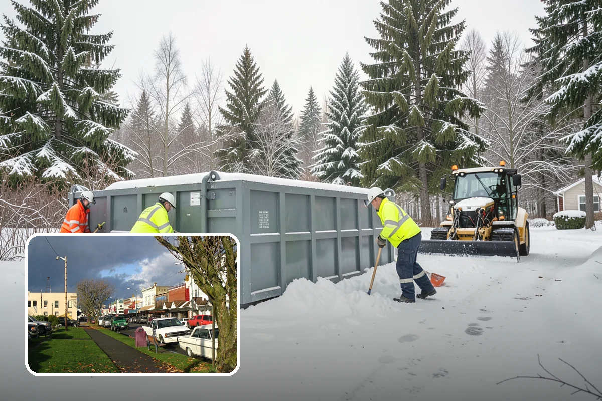 Snow Melter Service in Arlington, Snohomish County, WA - On-site conversion of snow to water with no hauling