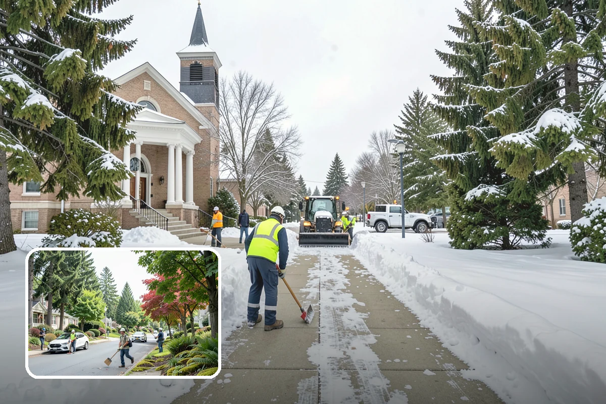 Snow Melter Service in Beaux Arts Village, King County, WA - On-site conversion of snow to water with no hauling
