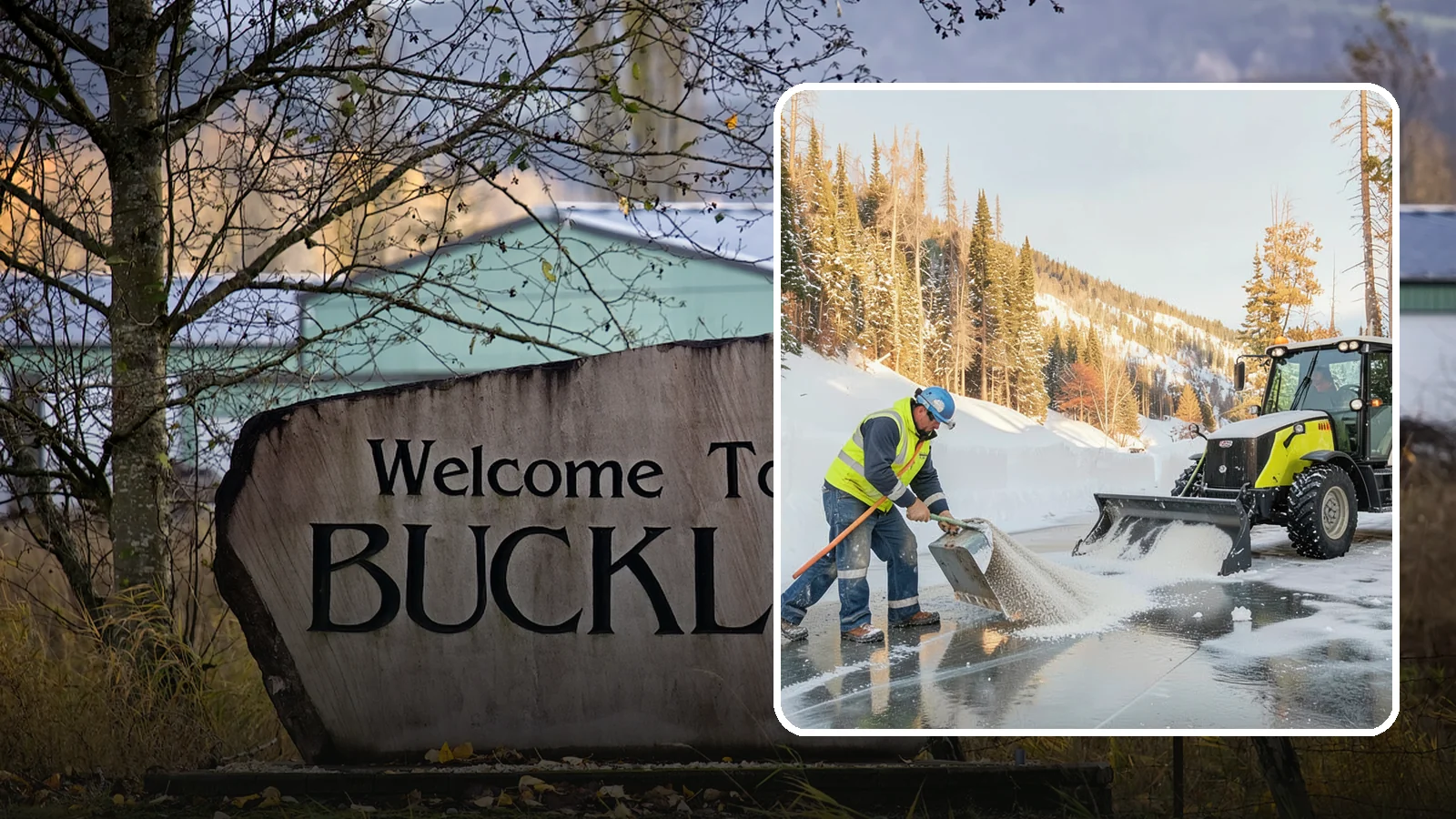 Snow Melter Service in Buckley, Pierce County, WA - Our snow melters convert piled snow to water on site, eliminating hauling on space-limited properties.