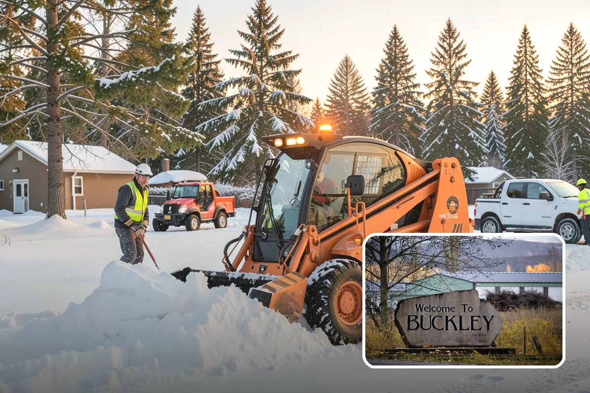 Snow Melter Service in Buckley, Pierce County, WA - On-site conversion of snow to water with no hauling