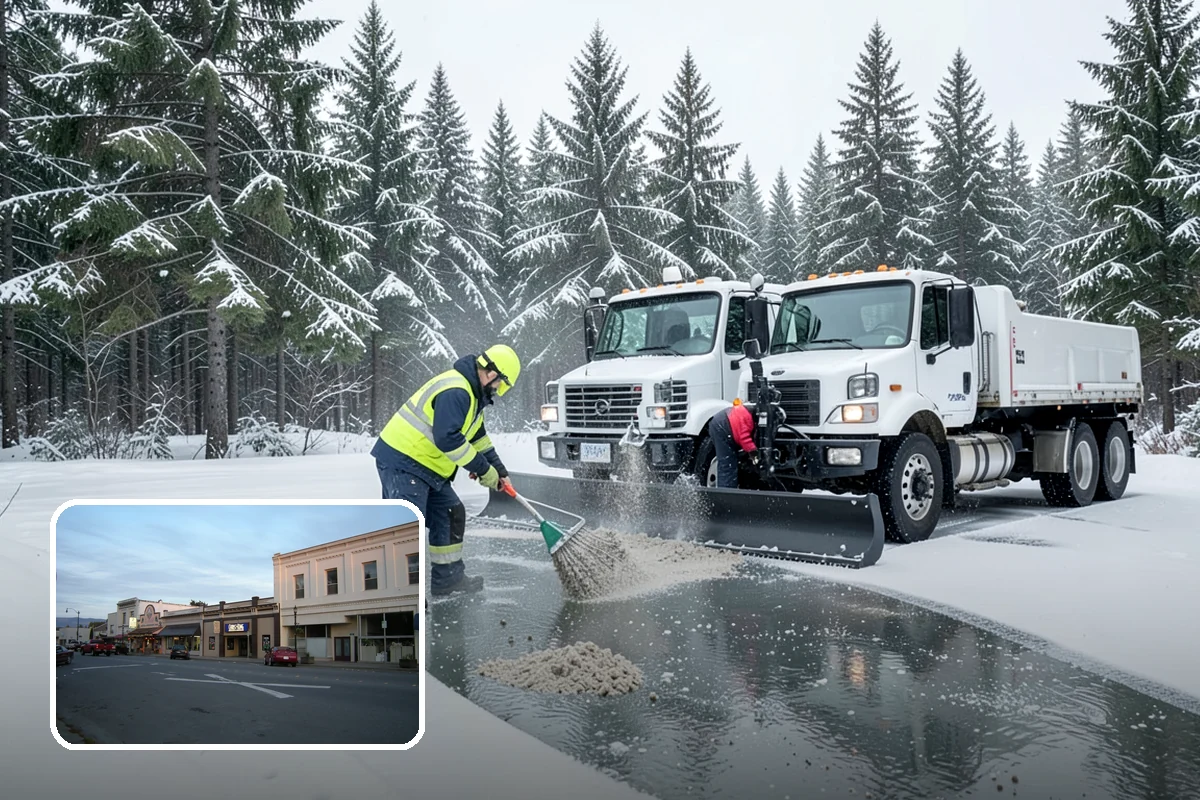 Snow Melter Service in Burlington, Skagit County, WA - On-site conversion of snow to water with no hauling