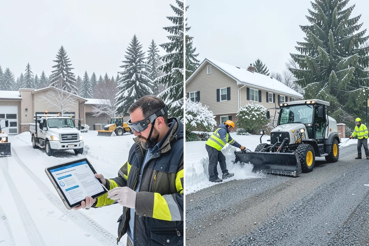 Snow Melter Service in Coupeville, Island County, WA - Position the melter near piled snow and a drainage outlet