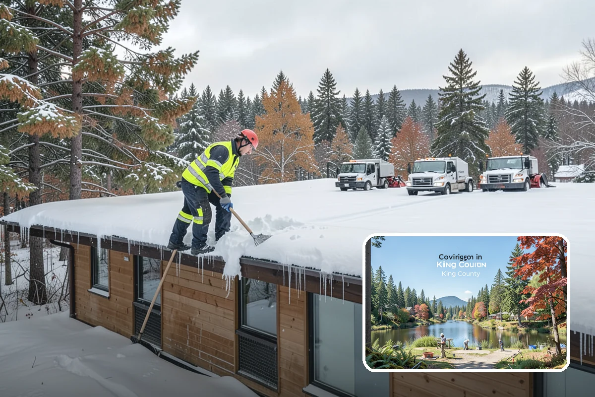 Snow Melter Service in Covington, King County, WA - On-site conversion of snow to water with no hauling