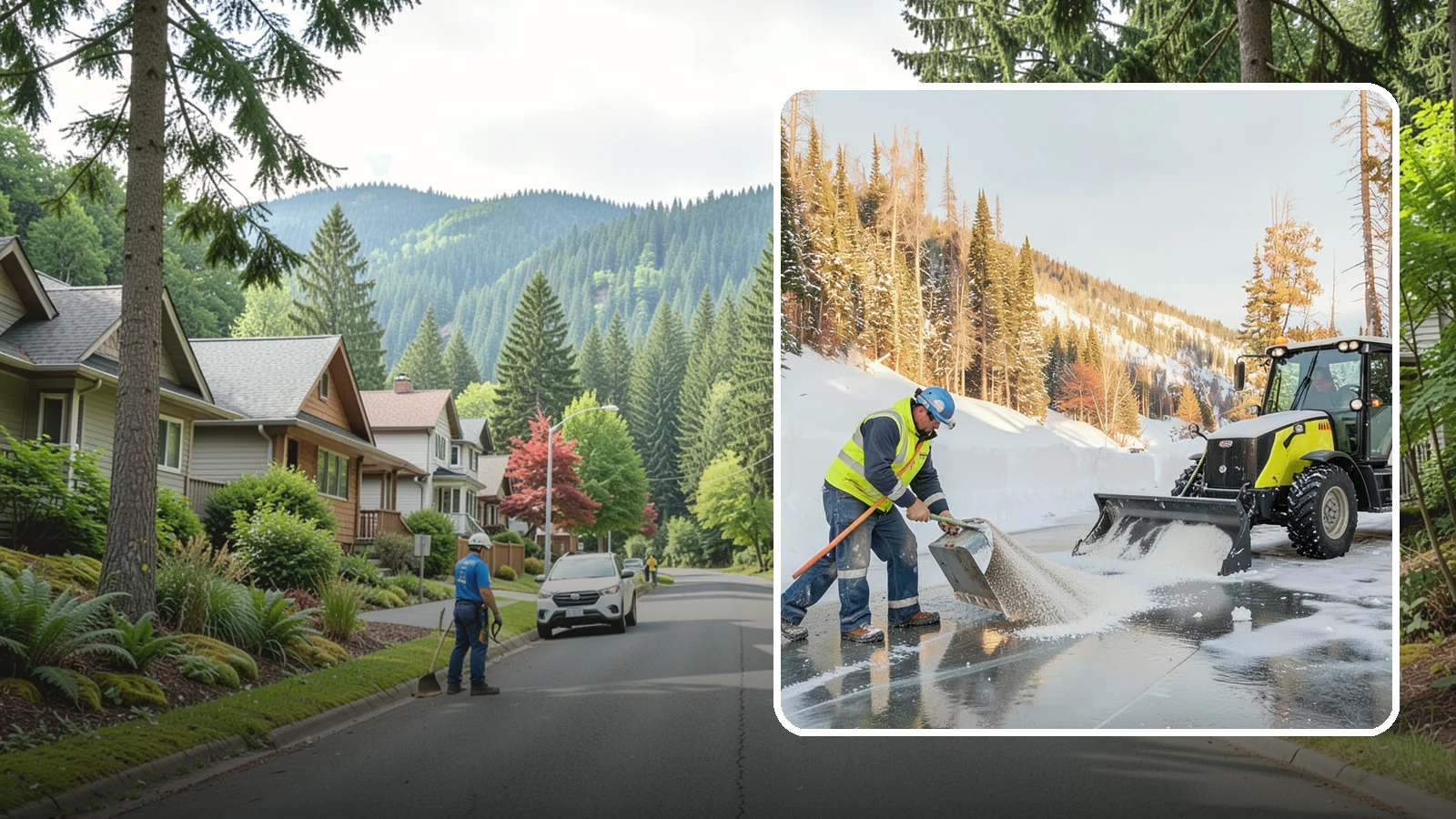 Snow Melter Service in Darrington, Snohomish County, WA - Our snow melters convert piled snow to water on site, eliminating hauling on space-limited properties.