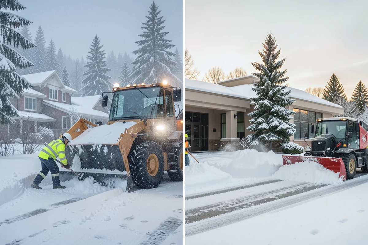 Snow Melter Service in Des Moines, King County, WA - Position the melter near piled snow and a drainage outlet