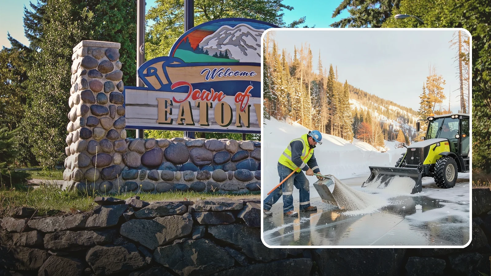 Snow Melter Service in Eatonville, Pierce County, WA - Our snow melters convert piled snow to water on site, eliminating hauling on space-limited properties.