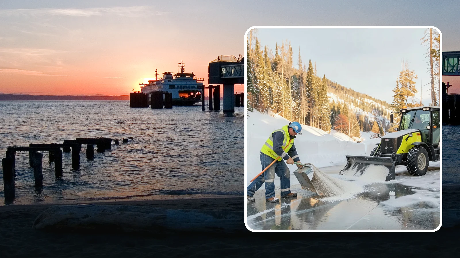 Snow Melter Service in Edmonds, Snohomish County, WA - Our snow melters convert piled snow to water on site, eliminating hauling on space-limited properties.