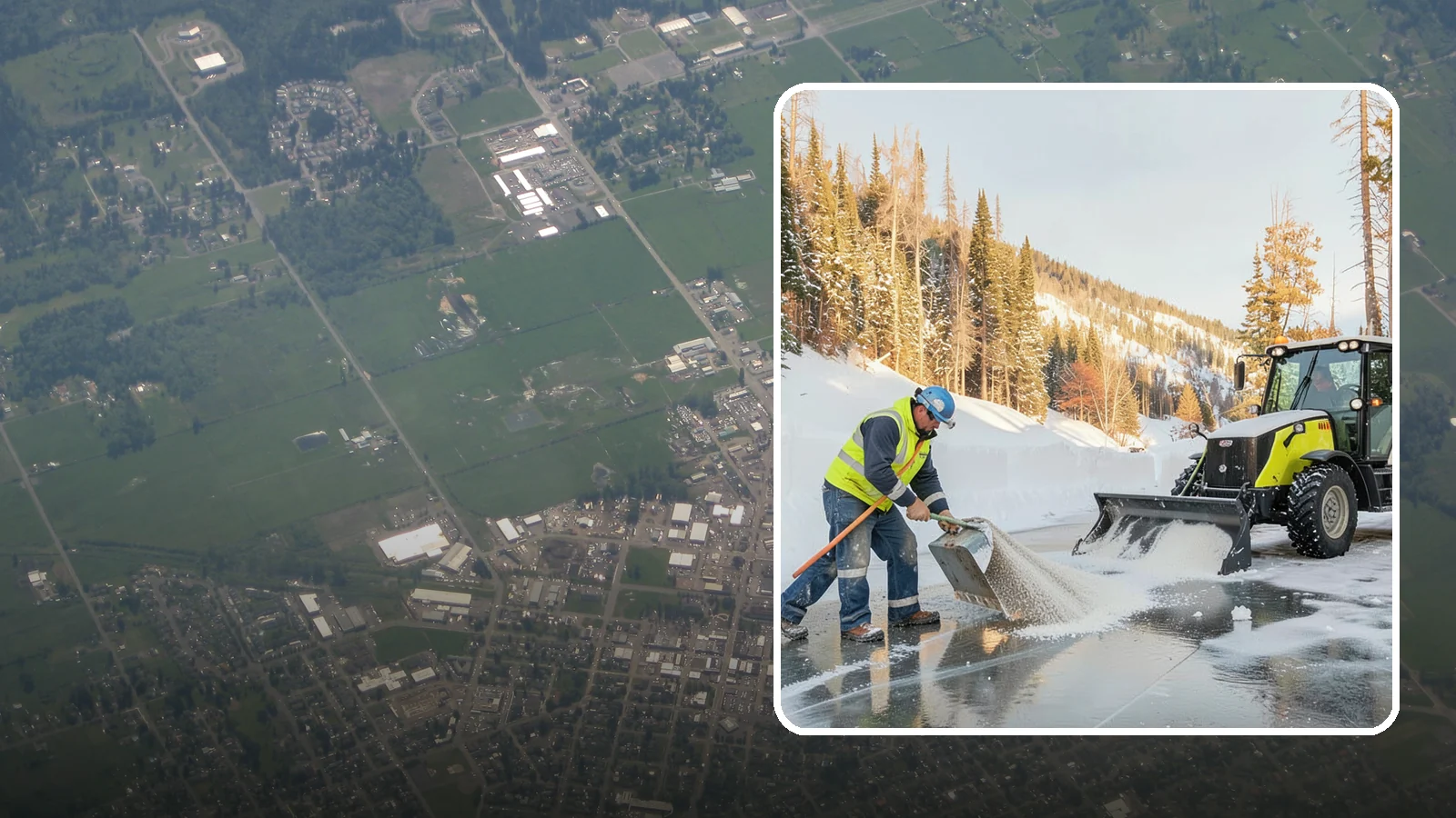 Snow Melter Service in Enumclaw, King County, WA - Our snow melters convert piled snow to water on site, eliminating hauling on space-limited properties.