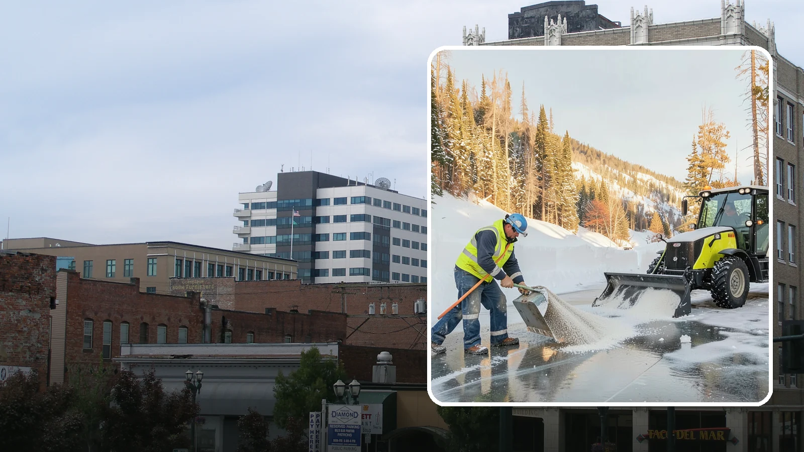 Snow Melter Service in Everett, Snohomish County, WA - Our snow melters convert piled snow to water on site, eliminating hauling on space-limited properties.