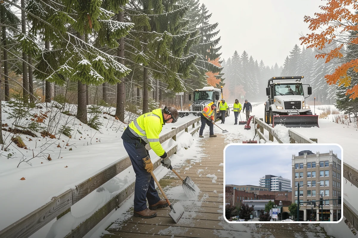 Snow Melter Service in Everett, Snohomish County, WA - On-site conversion of snow to water with no hauling
