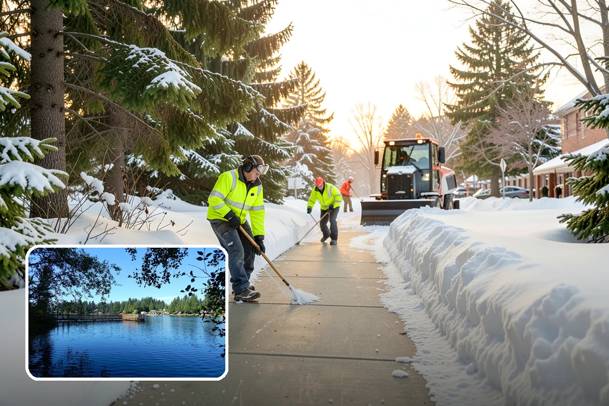 Snow Melter Service in Federal Way, King County, WA - On-site conversion of snow to water with no hauling