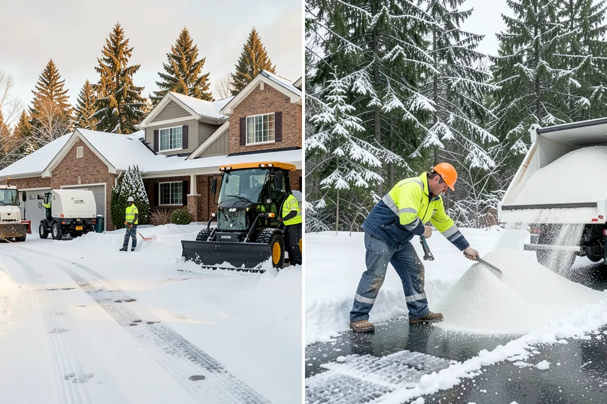 Snow Melter Service in Federal Way, King County, WA - Position the melter near piled snow and a drainage outlet