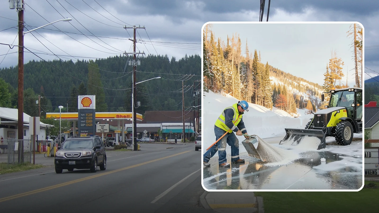 Snow Melter Service in Granite Falls, Snohomish County, WA - Our snow melters convert piled snow to water on site, eliminating hauling on space-limited properties.