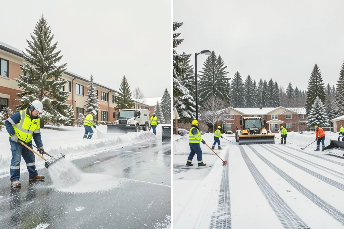 Snow Melter Service in Index, Snohomish County, WA - Position the melter near piled snow and a drainage outlet