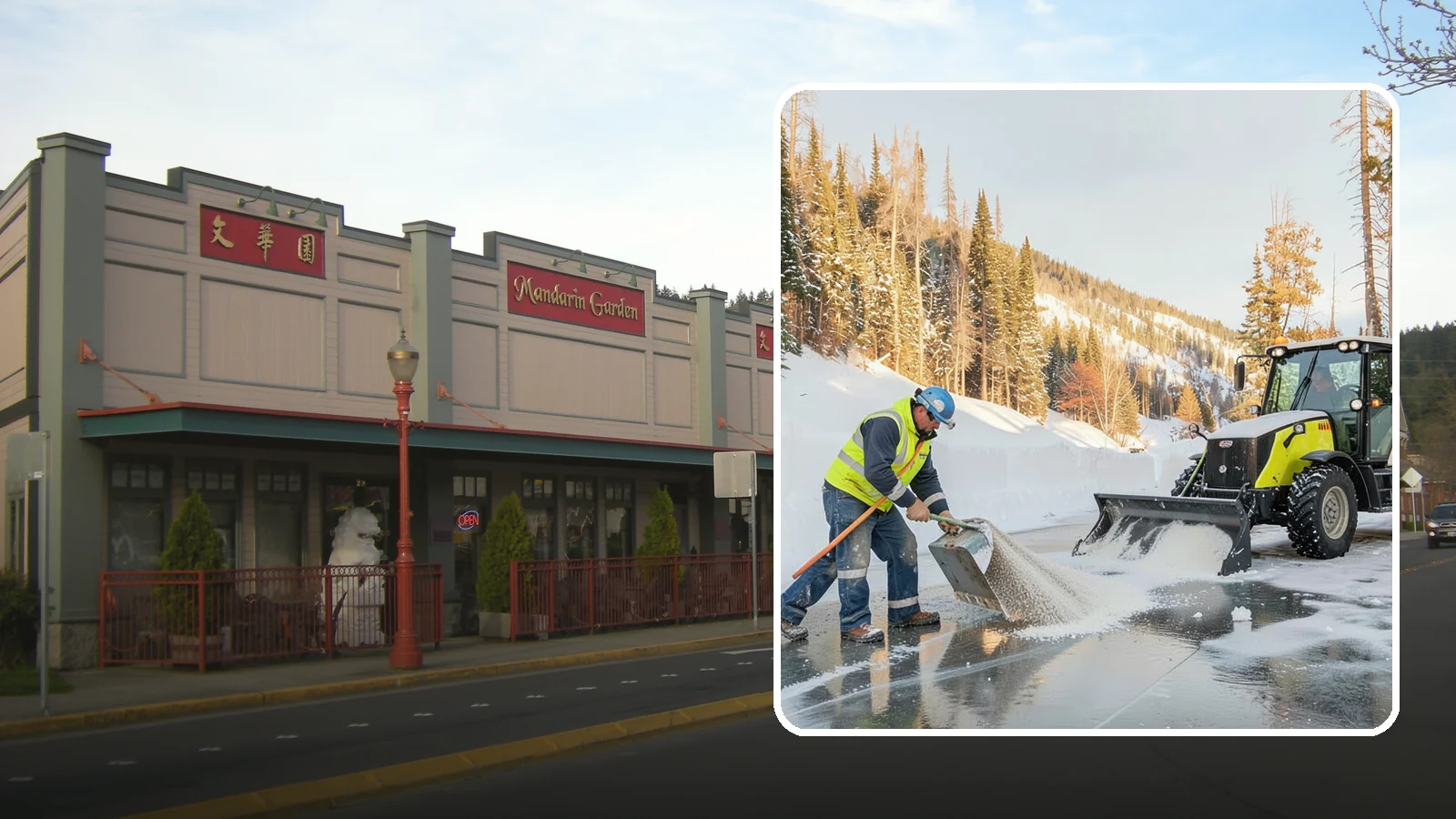 Snow Melter Service in Issaquah, King County, WA - Our snow melters convert piled snow to water on site, eliminating hauling on space-limited properties.