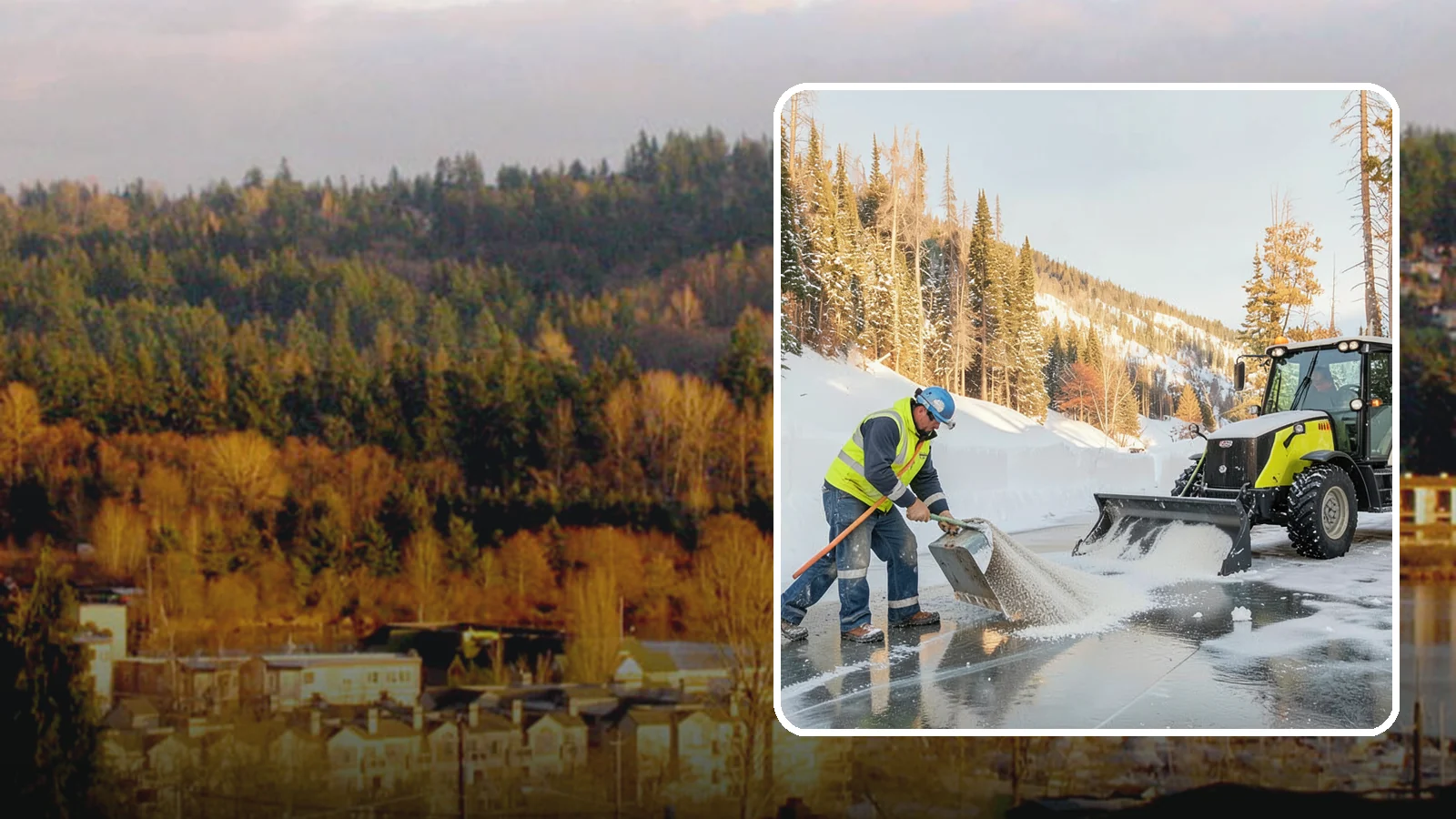 Snow Melter Service in Kenmore, King County, WA - Our snow melters convert piled snow to water on site, eliminating hauling on space-limited properties.