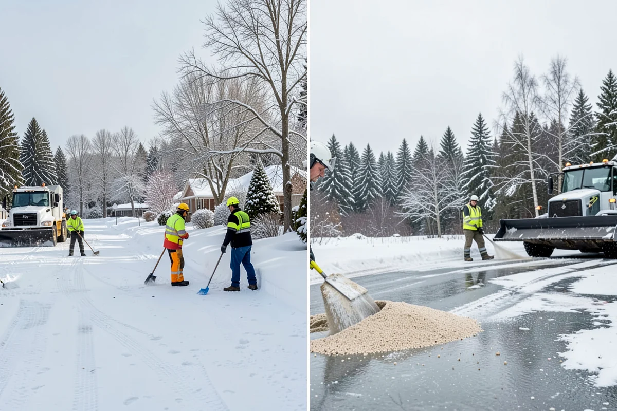 Snow Melter Service in Kenmore, King County, WA - Position the melter near piled snow and a drainage outlet