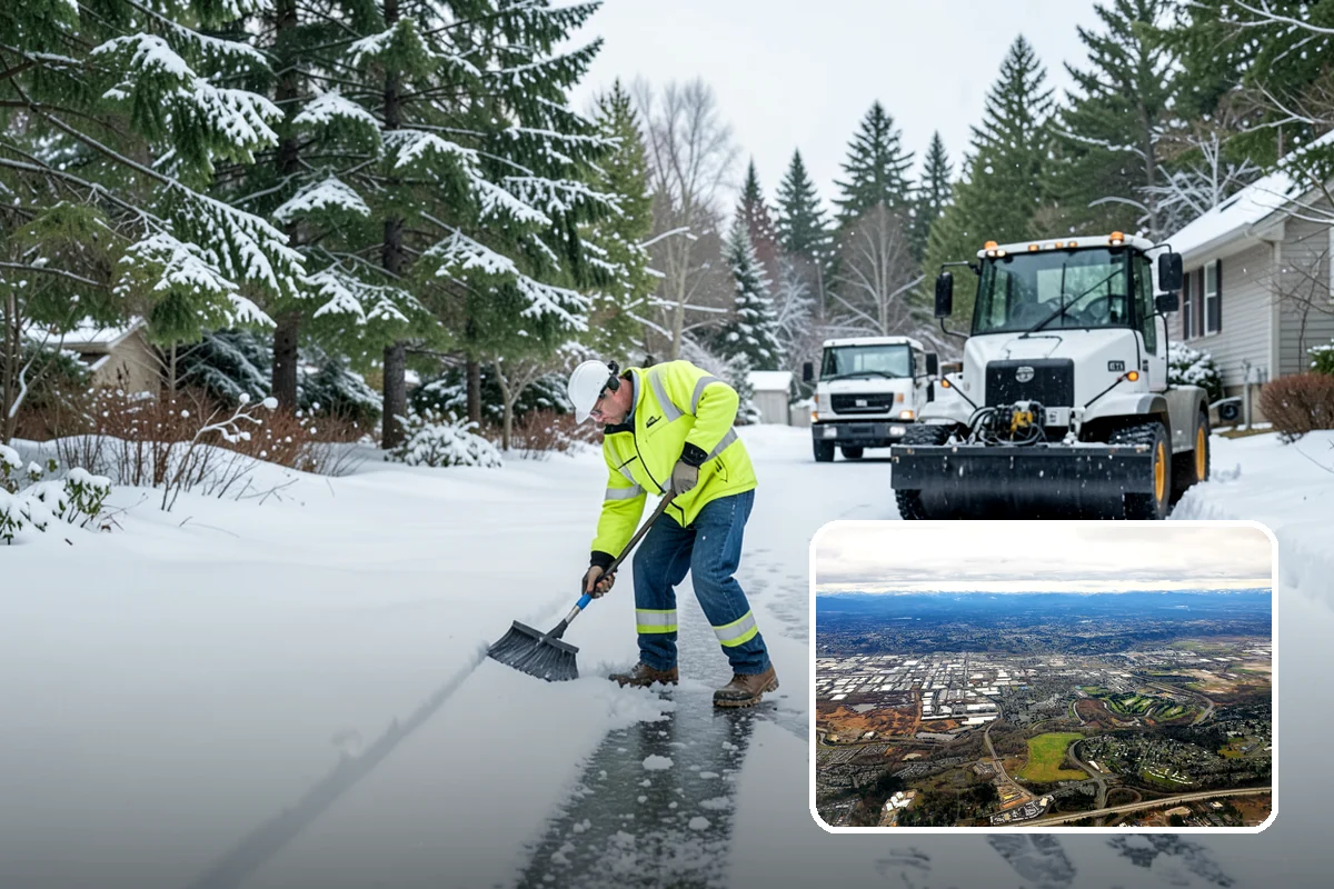 Snow Melter Service in Kent, King County, WA - On-site conversion of snow to water with no hauling