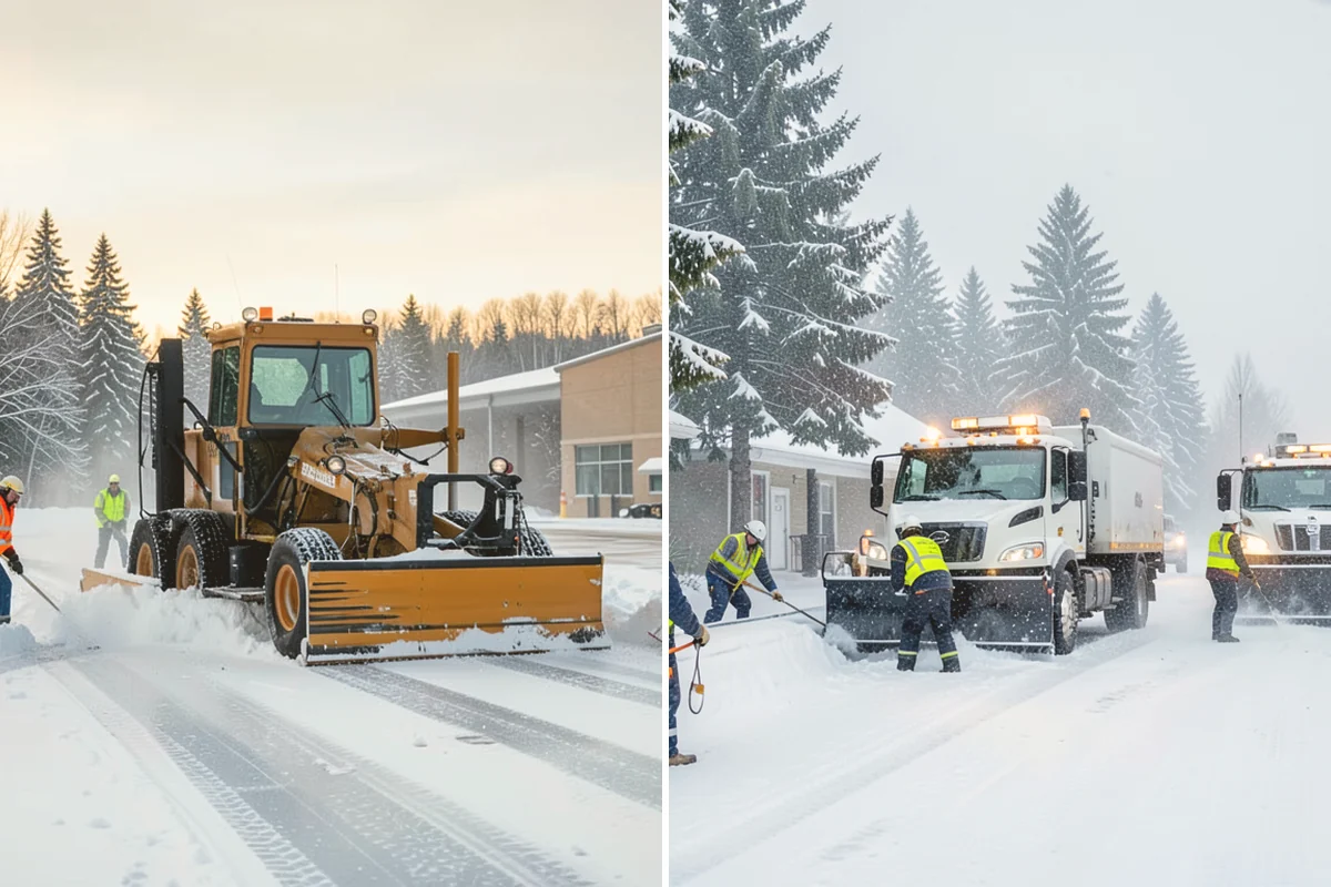 Snow Melter Service in Langley, Island County, WA - Position the melter near piled snow and a drainage outlet