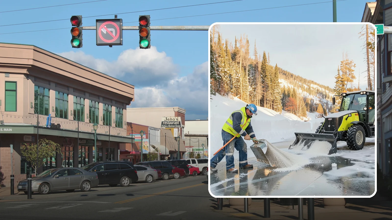Snow Melter Service in Monroe, Snohomish County, WA - Our snow melters convert piled snow to water on site, eliminating hauling on space-limited properties.