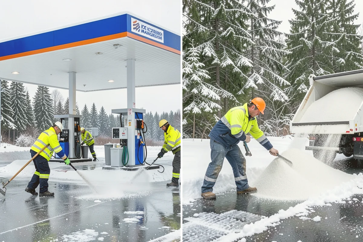 Snow Melter Service in Mount Vernon, Skagit County, WA - Position the melter near piled snow and a drainage outlet