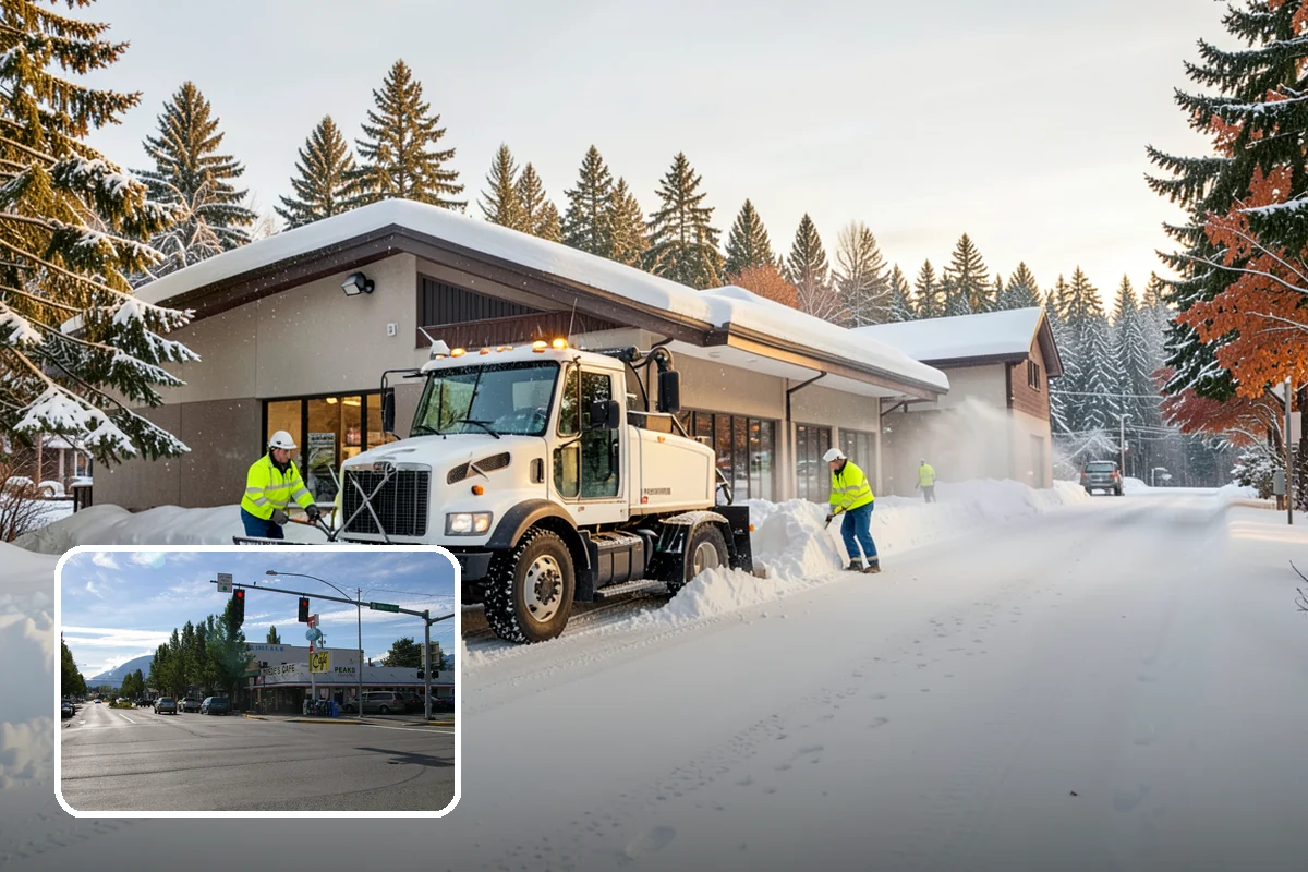Snow Melter Service in North Bend, King County, WA - On-site conversion of snow to water with no hauling