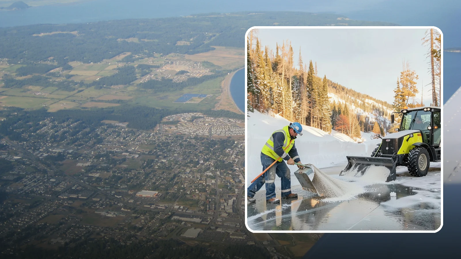Snow Melter Service in Oak Harbor, Island County, WA - Our snow melters convert piled snow to water on site, eliminating hauling on space-limited properties.