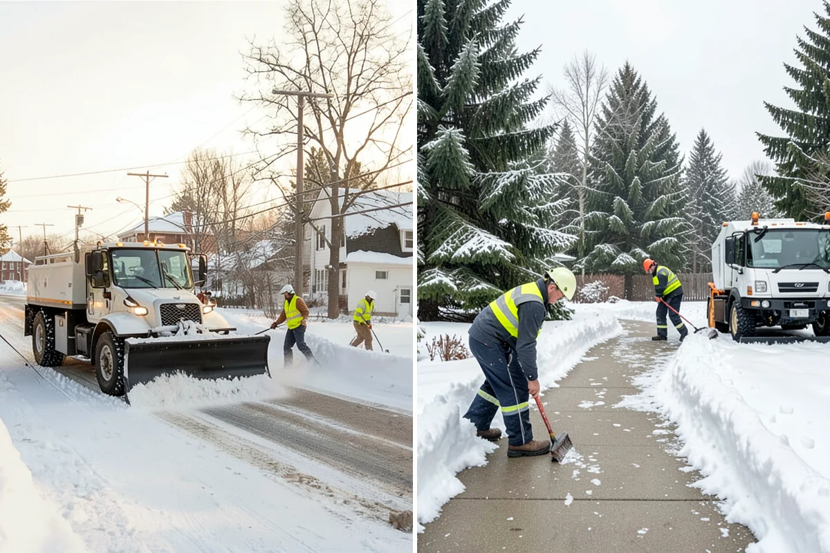 Snow Melter Service in Pacific, King County, WA - Position the melter near piled snow and a drainage outlet