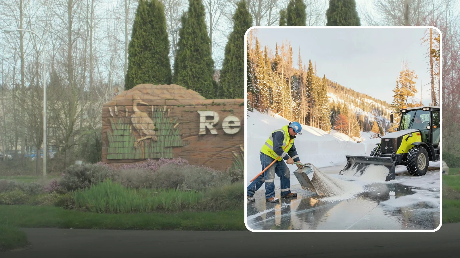 Snow Melter Service in Renton, King County, WA - Our snow melters convert piled snow to water on site, eliminating hauling on space-limited properties.