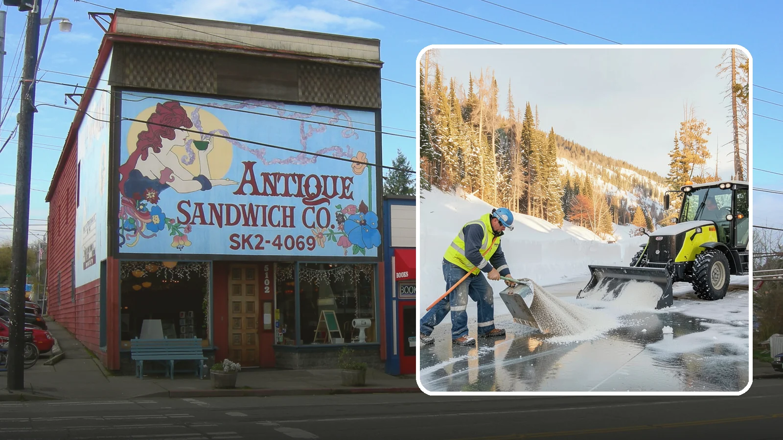 Snow Melter Service in Ruston, Pierce County, WA - Our snow melters convert piled snow to water on site, eliminating hauling on space-limited properties.