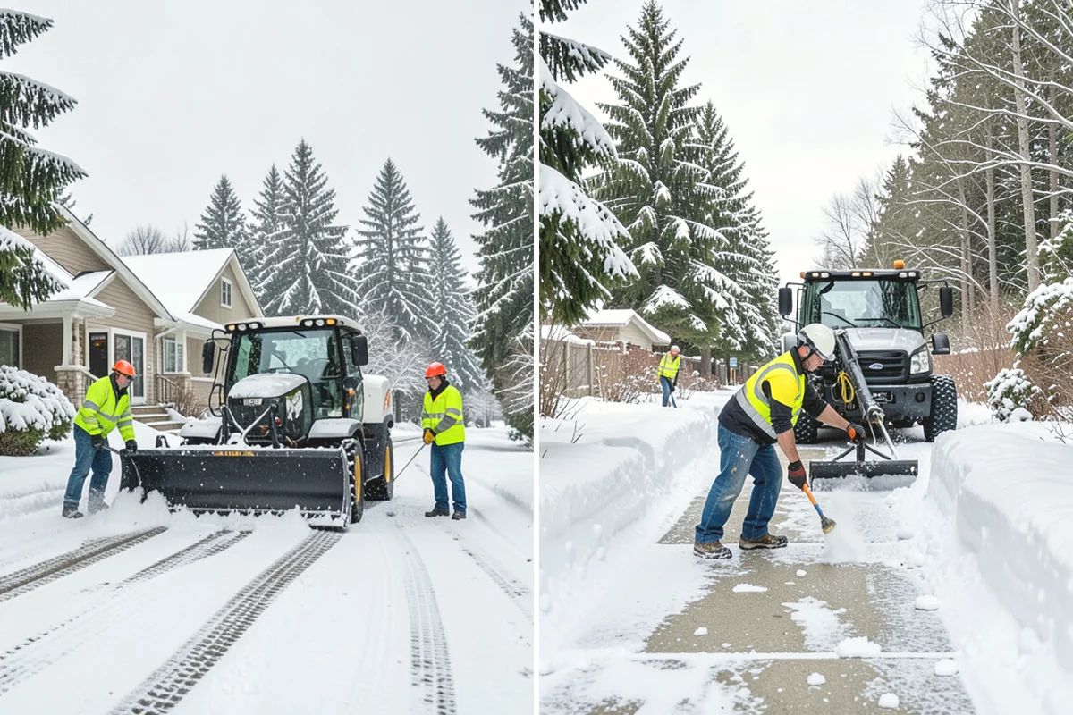 Snow Melter Service in Ruston, Pierce County, WA - Position the melter near piled snow and a drainage outlet