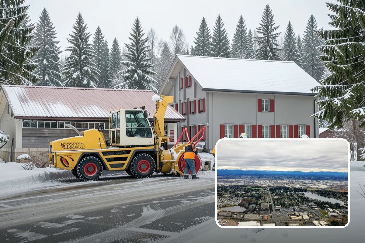 Snow Melter Service in SeaTac, King County, WA - On-site conversion of snow to water with no hauling