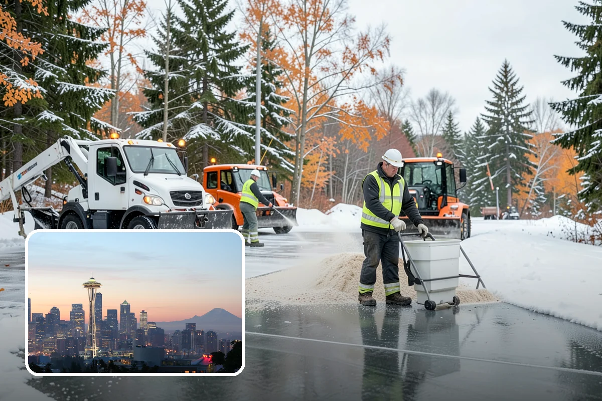 Snow Melter Service in Seattle, King County, WA - On-site conversion of snow to water with no hauling