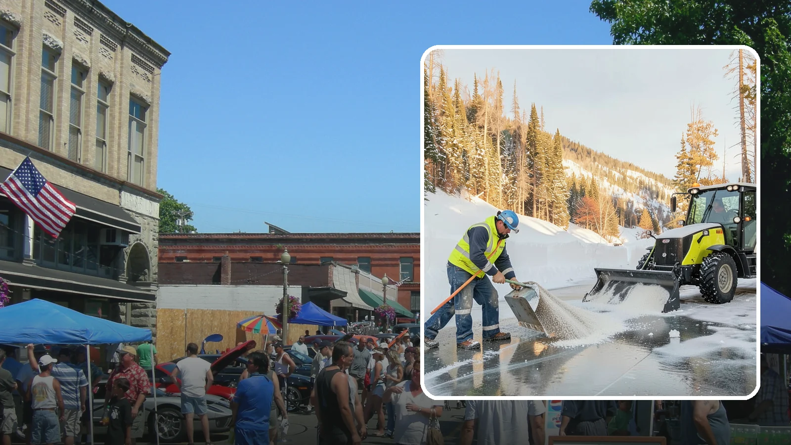 Snow Melter Service in Snohomish, Snohomish County, WA - Our snow melters convert piled snow to water on site, eliminating hauling on space-limited properties.