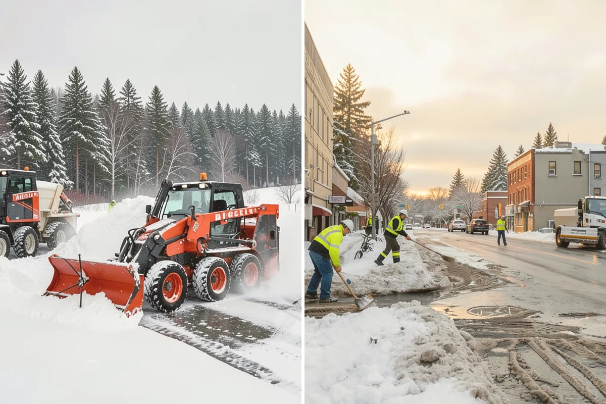 Snow Melter Service in Snohomish, Snohomish County, WA - Position the melter near piled snow and a drainage outlet