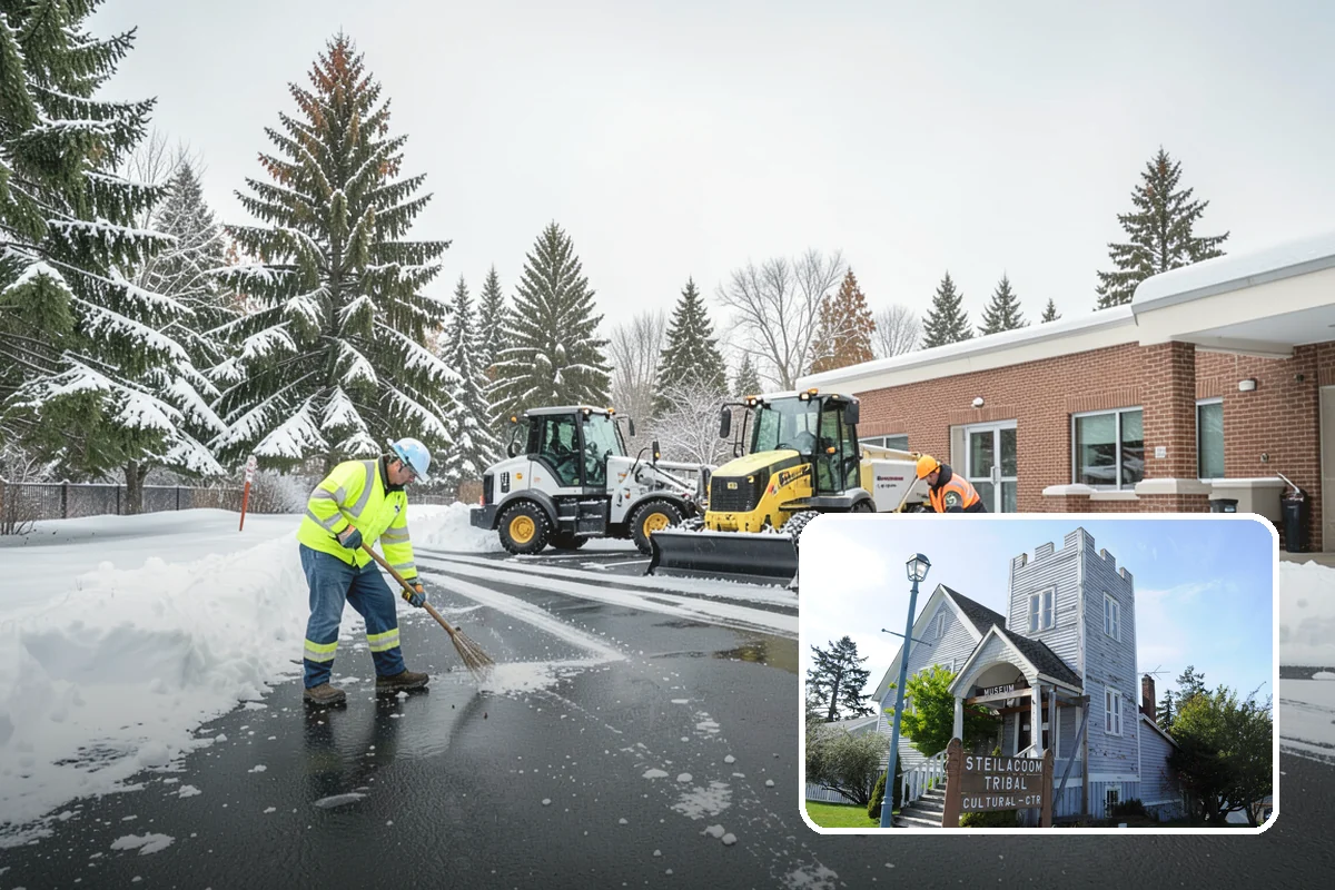 Snow Melter Service in Steilacoom, Pierce County, WA - On-site conversion of snow to water with no hauling