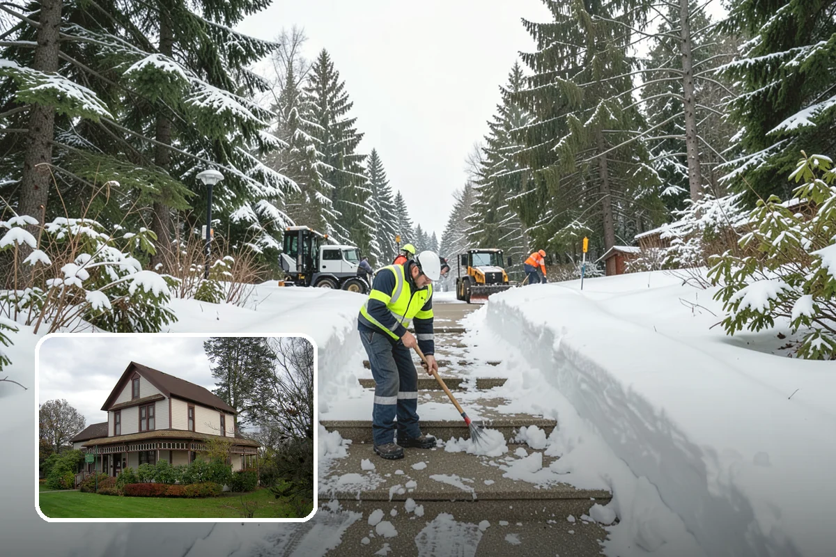 Snow Melter Service in Sumner, Pierce County, WA - On-site conversion of snow to water with no hauling