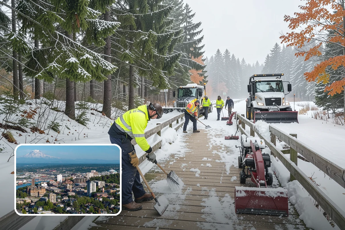Snow Melter Service in Tacoma, Pierce County, WA - On-site conversion of snow to water with no hauling