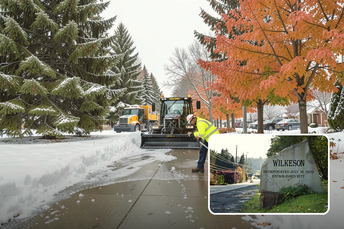Snow Melter Service in Wilkeson, Pierce County, WA - On-site conversion of snow to water with no hauling