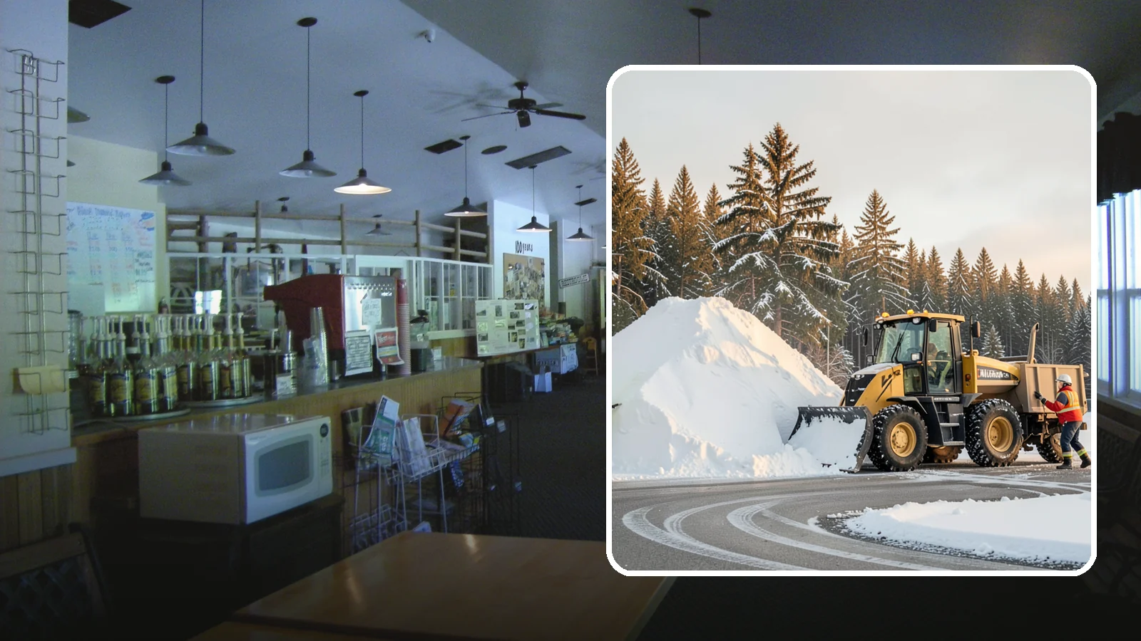Snow Pile Management in Black Diamond, King County, WA - We manage existing snow piles over the season so they never become a hazard or an obstruction.