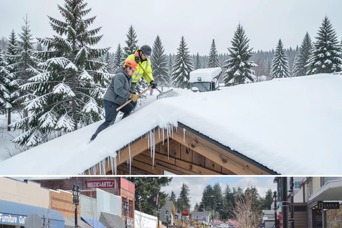 Snow Pile Management in Bothell, King County, WA - Snow pile management runs across the full winter as piles accumulate, shift, and eventually exceed a property's storage capacity.