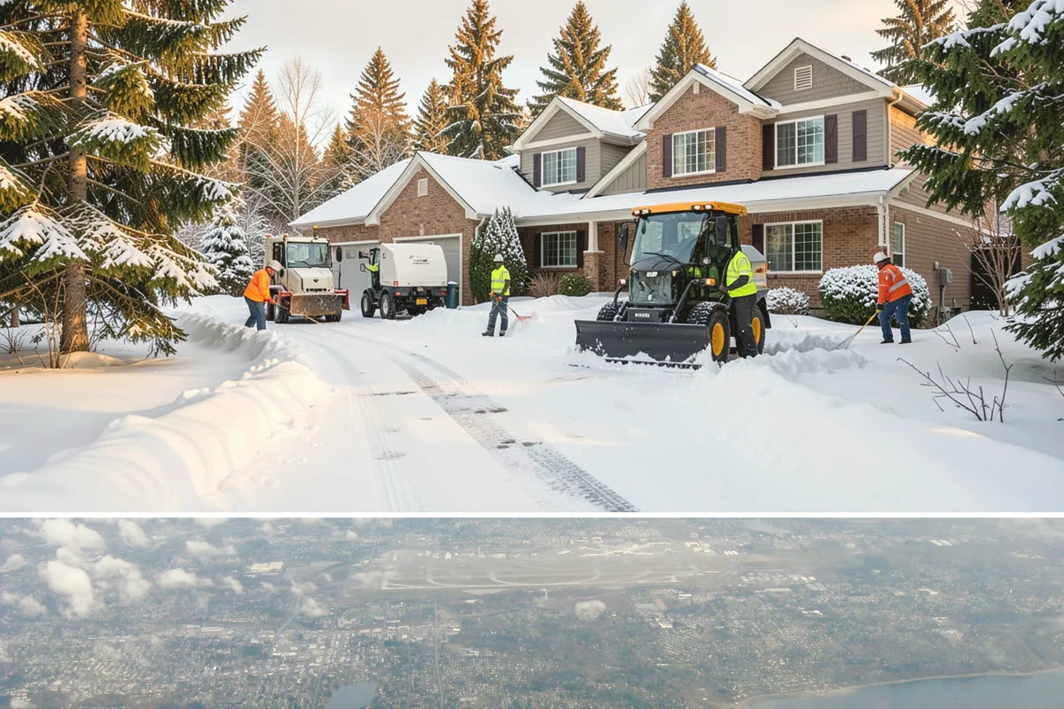 Snow Pile Management in Burien, King County, WA - Snow pile management runs across the full winter as piles accumulate, shift, and eventually exceed a property's storage capacity.