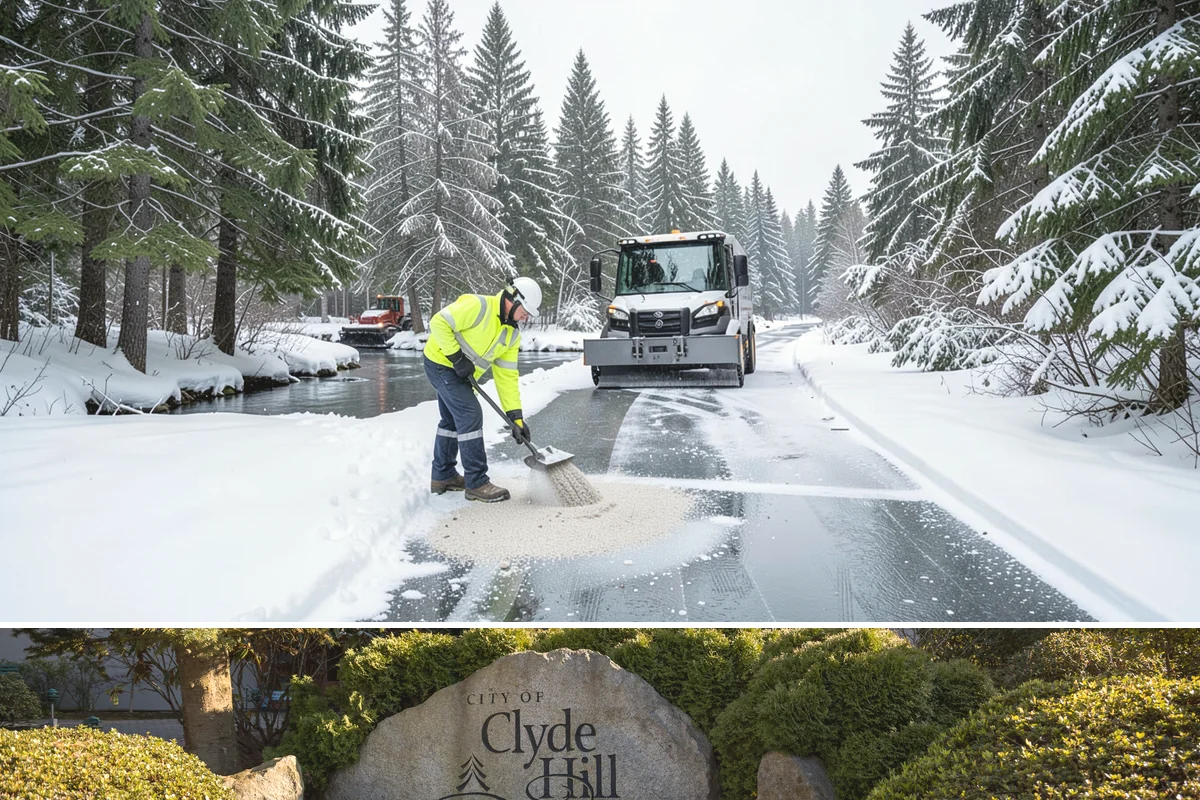 Snow Pile Management in Clyde Hill, King County, WA - Snow pile management runs across the full winter as piles accumulate, shift, and eventually exceed a property's storage capacity.