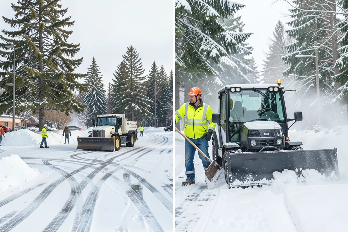 Snow Pile Management in Coupeville, Island County, WA - Monitor pile height and meltwater flow
