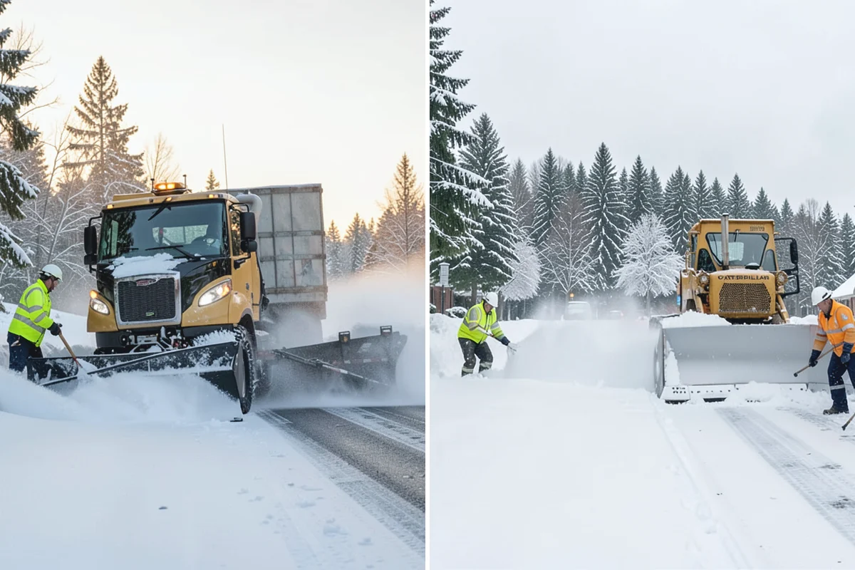 Snow Pile Management in Darrington, Snohomish County, WA - Monitor pile height and meltwater flow