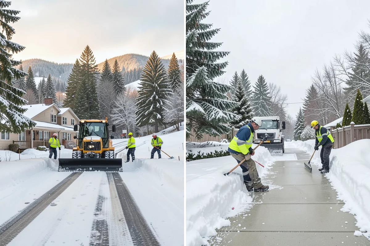 Snow Pile Management in Des Moines, King County, WA - Monitor pile height and meltwater flow