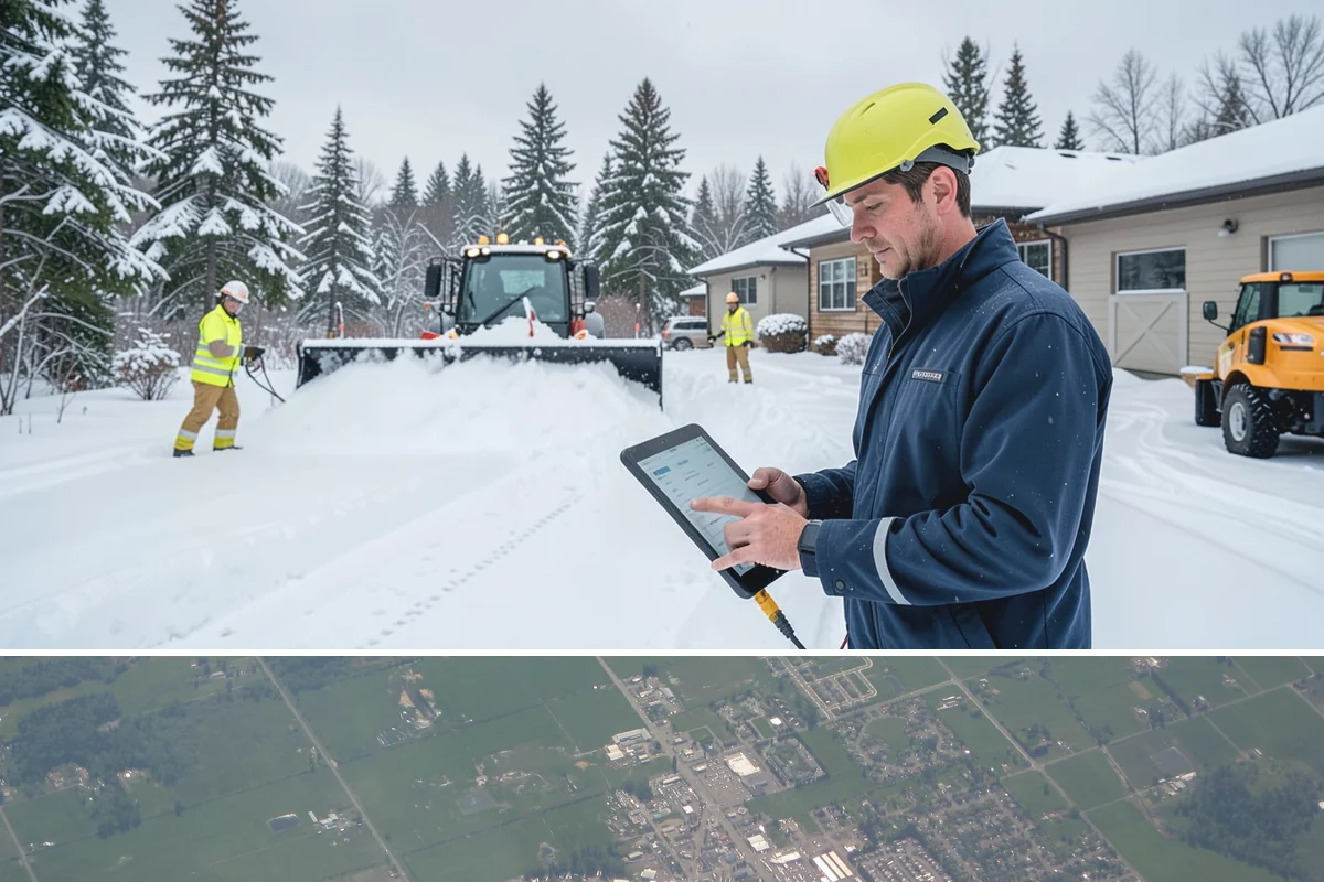Snow Pile Management in Enumclaw, King County, WA - Snow pile management runs across the full winter as piles accumulate, shift, and eventually exceed a property's storage capacity.