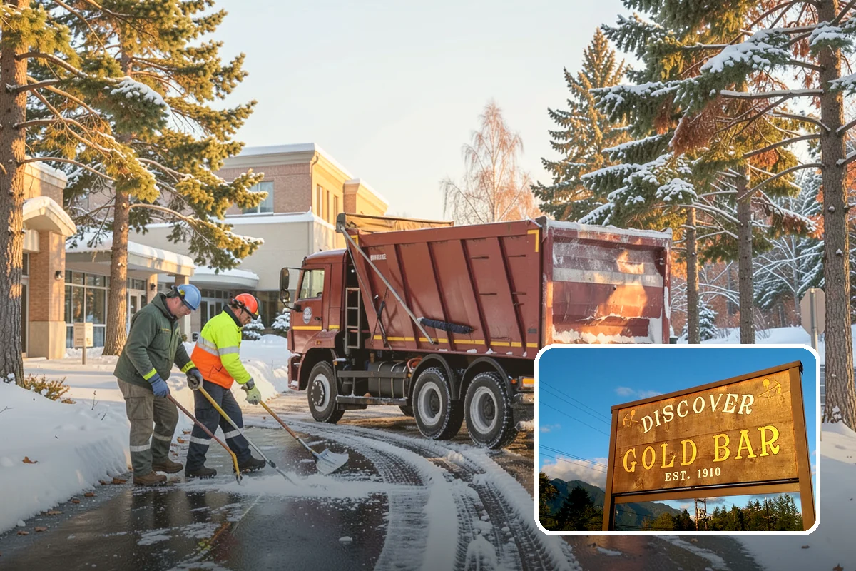 Snow Pile Management in Gold Bar, Snohomish County, WA - Keeps piles from blocking sightlines and access