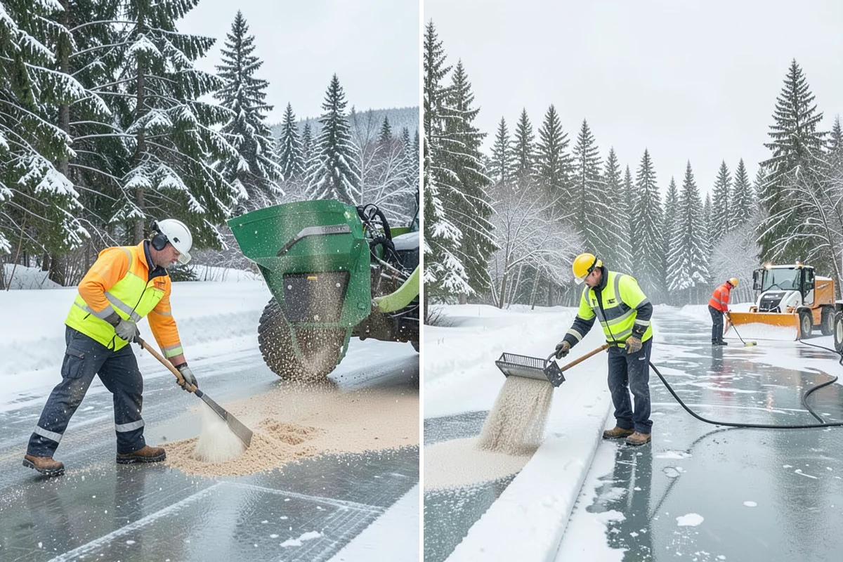 Snow Pile Management in Gold Bar, Snohomish County, WA - Monitor pile height and meltwater flow